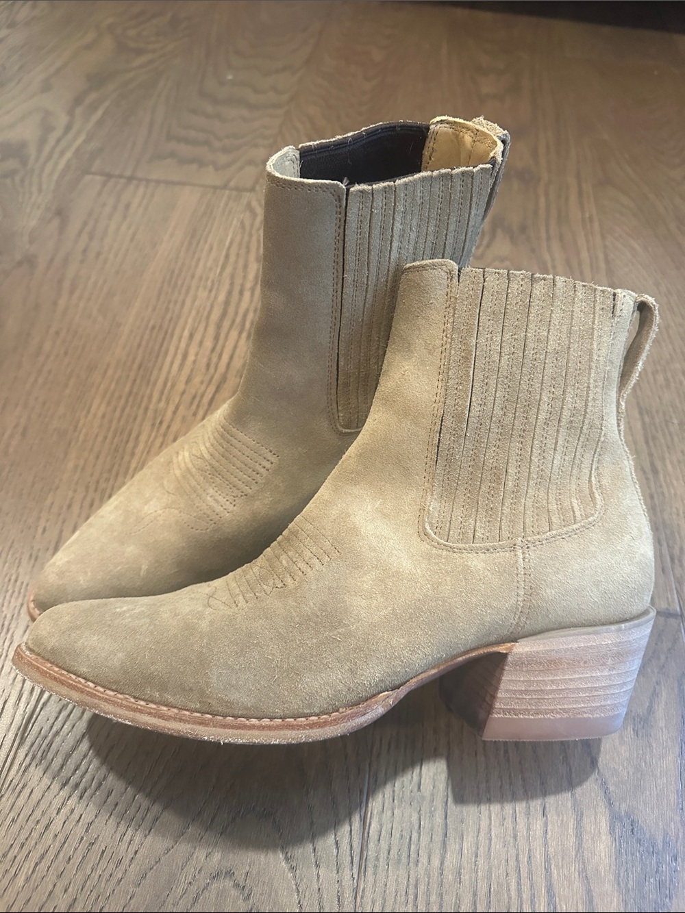 Tecovas Suede Boots - Picture 3 of 7
